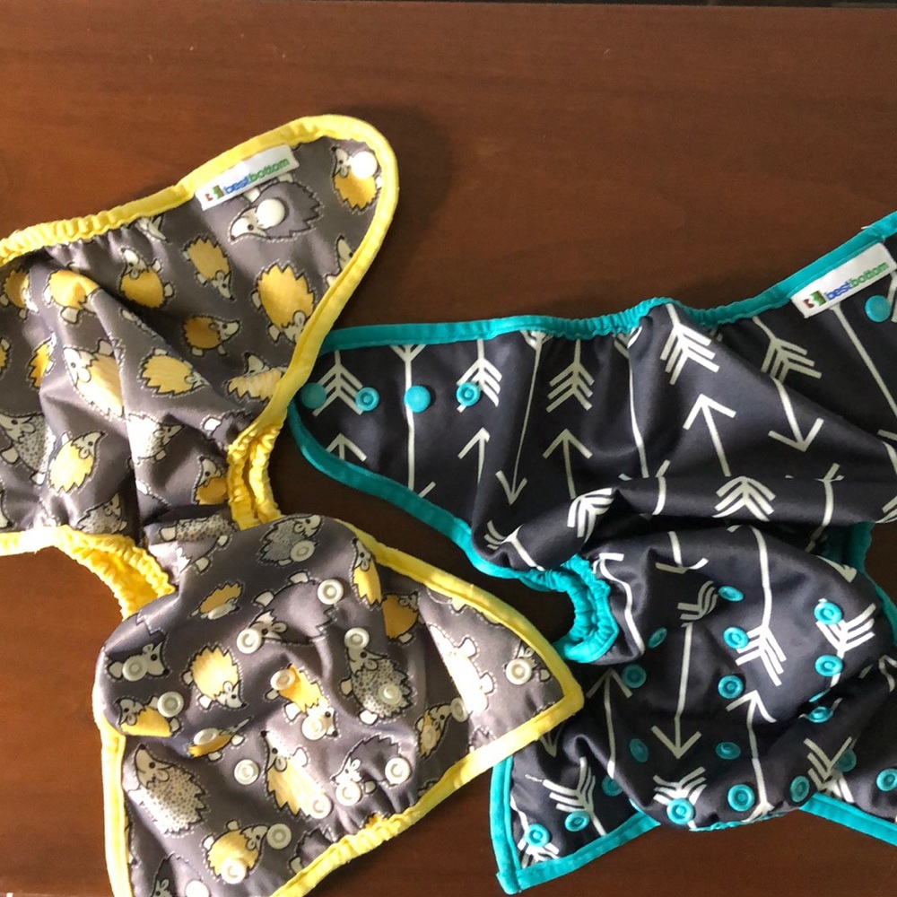 Best Bottom Cloth Diaper Cover Lot of 2